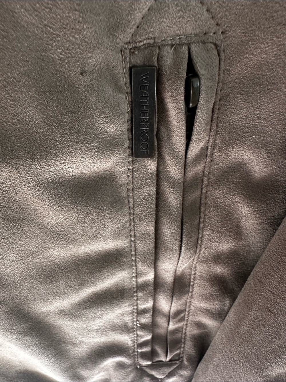 Weatherproof Men's Tan Bomber Jacket - Picture 4 of 9